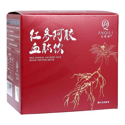宛伊安琦莉红参阿胶血肽饮安琦莉