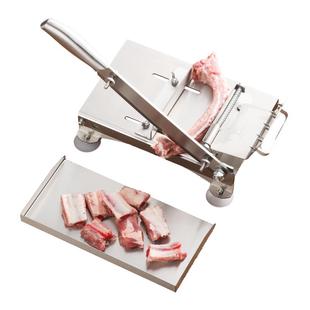 荣事达羊肉卷切肉片机中药材西洋参切片机家用切骨机切肉神器铡刀