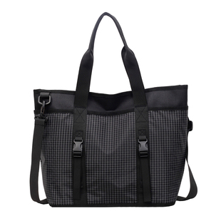 大容量通勤包包女2025新款时尚百搭手提包男学生电脑包单肩斜挎包