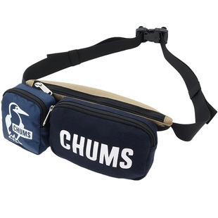 CHUMS洽洽鸟运动潮牌户外斜挎腰包轻便多功能收纳单肩包CH60-3457
