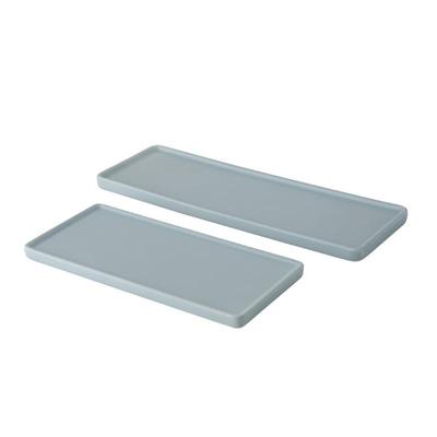 日式盘子陶瓷长方盘漱口杯托盘