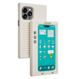 GENTLE BOMB iPhone复古手机壳 3D打印 复古win95主题 CRT显示器 WinPhone 苹果 酷炫 趣味 原创 全网爆款