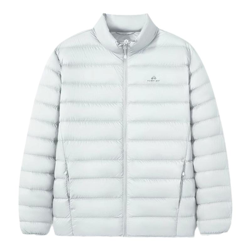 拓路者轻薄款立领羽绒服短款外套