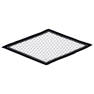 ADERERROR 23SS春夏新款俄罗斯方块细节图案菱形丝绸围巾大方巾