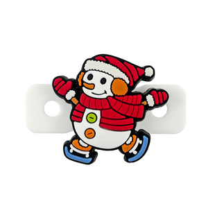 网球拍避震器圣诞硅胶纽扣卡通减震粒可爱双扣固定不易掉网球配件