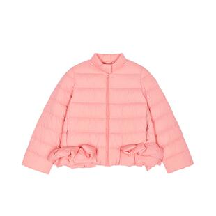 江南布衣童装排骨短款羽绒服裙摆立公主款时尚女童jnbybyjnby