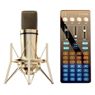 直播高端无线声卡设备全套主播户外唱歌录音手机专用麦克风一体机