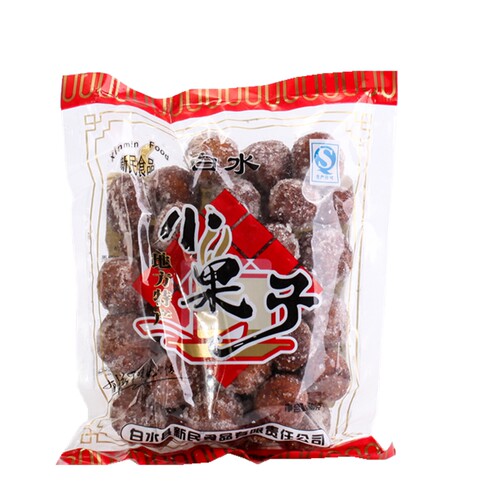 白水新民小果子380g/ 袋松软香甜可口好滋味零食甜品糖果小吃