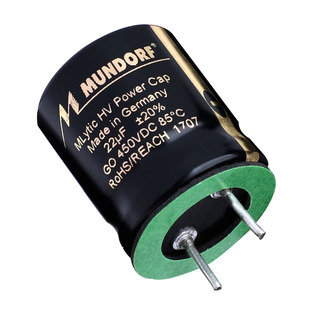 德国 Mundorf 蒙多福 MLytic HV MLGO系列450V胆机滤波电解电容