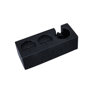 ABS四方收纳底座布粉器咖啡机压粉锤咖啡器具配件咖啡工具置物架