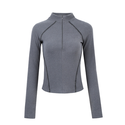 ANNERUN双面德绒瑜伽上衣