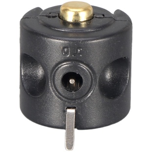 强光手电筒中部开关直充式带充电口一体22mm按钮24压配件皮帽