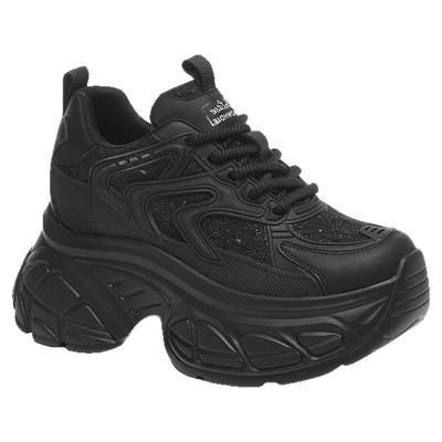 小个子内增高老爹鞋女款显脚小