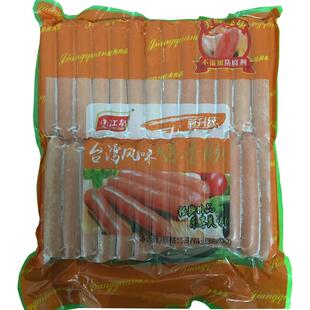 江泉台湾风味热狗肠烧烤肠38g52支原味鸡肉肠油炸整箱优惠商用