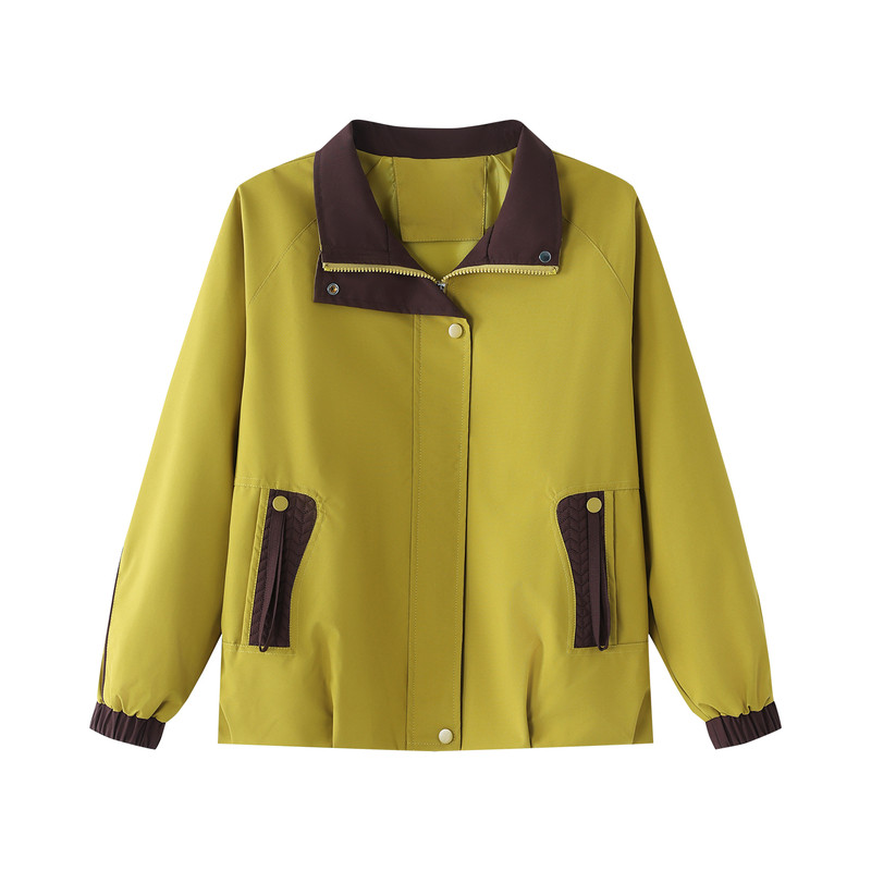 休闲短款风衣外套女士春秋季夹克