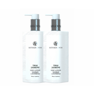 BATH&BLOOM泰国茉莉身体乳两件香氛嫩肤清新轻薄滋润250ml*2