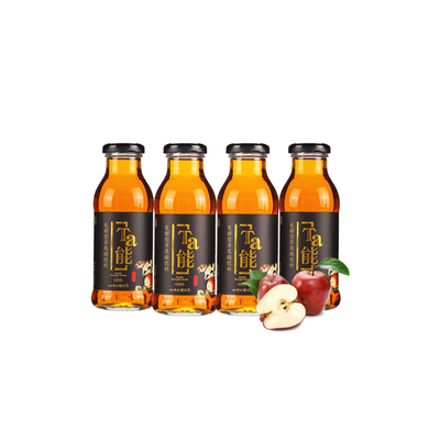 山西水塔Ta能苹果醋268ML*8玻璃瓶装包邮发酵型水果醋饮料整箱