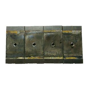 带锯床配件合金片 厂家直销4232数控夹紧块 导向头耐磨合金块