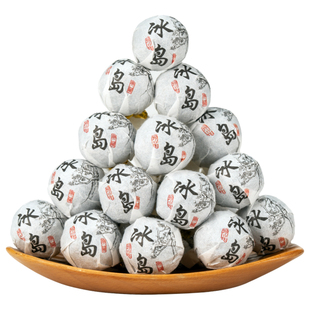 冰岛普洱茶生茶 500g生普龙珠独立棉纸包装 云南普洱沱茶春茶茶叶