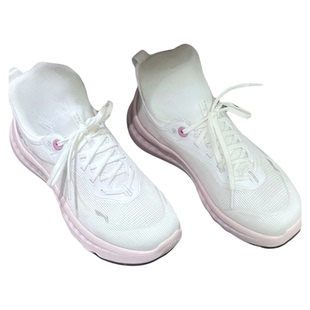 李宁SOFT COOL2运动鞋女鞋25夏季新款网面透气软底休闲鞋AGLV010