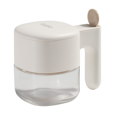 2025新款设计自动开盖关盖调料盒