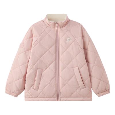 New Balance nb童装儿童女童三防保暖休闲棉服外套ND7QF43012