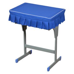 学习桌ins绿色纯色学校新款定制小学生桌布桌罩课桌套罩清新专用F