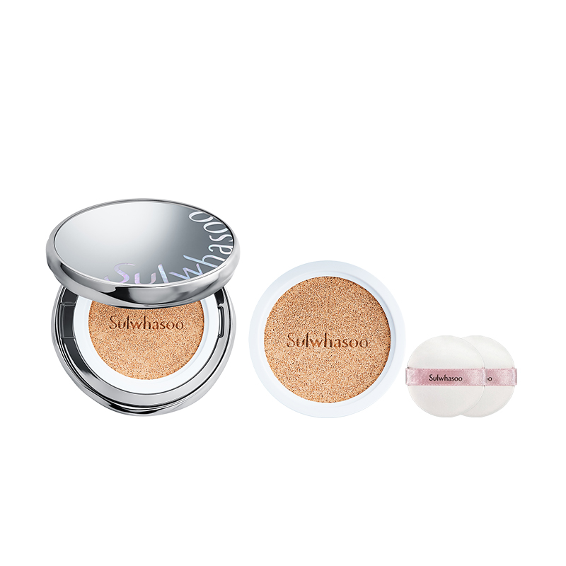 【圣诞礼物】雪花秀致美养肤水光版气垫粉底隔离防晒