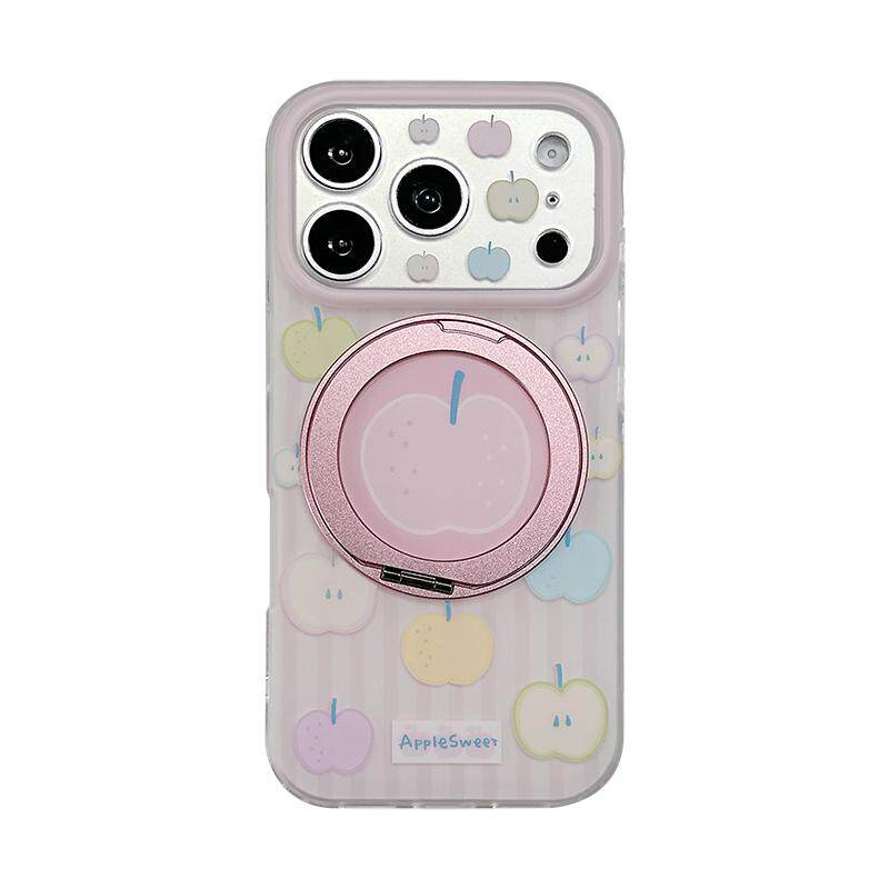 适用于iPhone简约水果支架手机壳