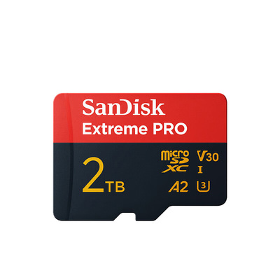 闪迪TF存储卡红黑卡高速无人机内存卡至尊超极速extreme pro