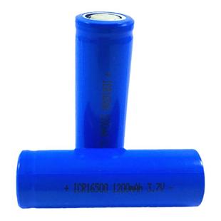 话筒接收器电池16500 1200 3.7V尖头平头美容仪麦克风充电锂电池