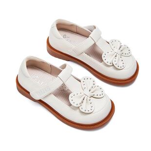 泰兰尼斯meta女童公主皮鞋儿童皮鞋春秋季新款防滑软底洋气单鞋子