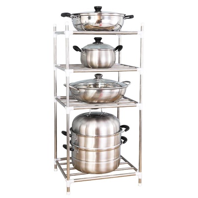 不锈钢卫生间落地浴室厨房放盆架