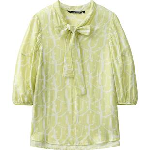 播商场同款Houzichao联名衬衫女24春秋灯笼袖衬衣BDR3HD1726