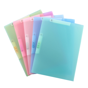 A3试卷夹旋转双拉杆文件夹装试卷的收纳袋小学生初高中生专用大容量分类卷子可翻页整理夹高颜值透明插页a4夹