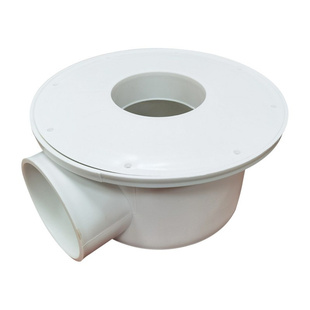 B016水池排污鱼马桶高密度养殖过滤排水口养鱼池地漏出水口补心盖