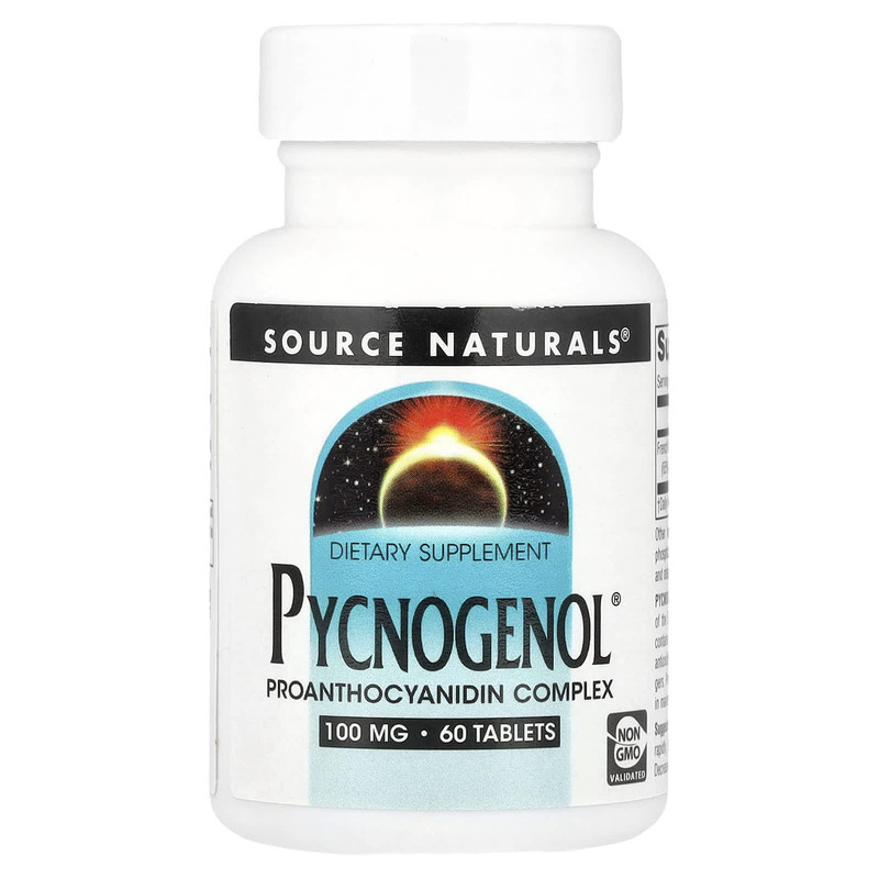 Source Naturals源美生物类黄酮碧萝芷片血管活力肌肤弹性