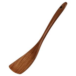 木锅铲炒菜铲子家用锅铲木铲不粘锅平底锅专用木铲子相思木弯柄铲