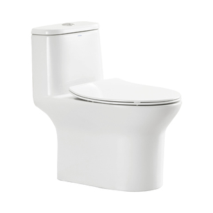 安华卫浴坐便器一级水效大冲力虹吸地排家用连体式座便小户型马桶