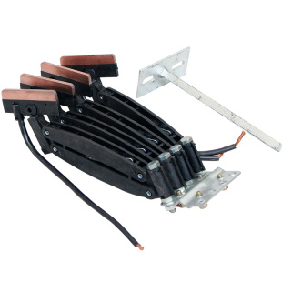 无接缝滑触线集电器JD3/4-60A集电器行车集电器天车起重机碳刷