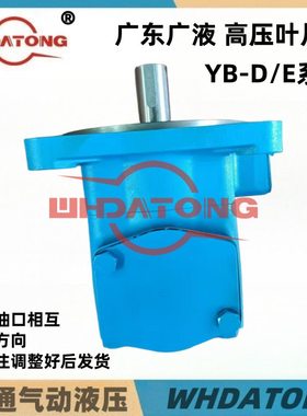 广东广液YB-D355高性能叶片泵YB-E160 YB-D315 YB-D250 YB-E200