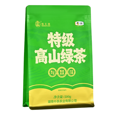 中茶猴王牌高香绿茶500g