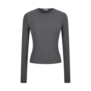 MosesQueen魔西女王加绒加厚打底衫秋冬内搭上衣修身百搭长袖t恤