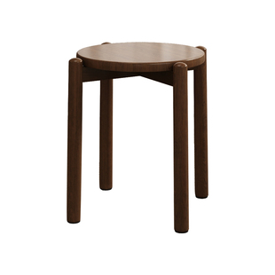 实木凳子家用可叠放高板凳客厅餐桌凳子结实耐用小凳子矮凳木板凳