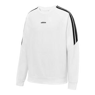 阿迪达斯圆领卫衣男款秋季新款三条纹运动服宽松透气套头衫KA2563