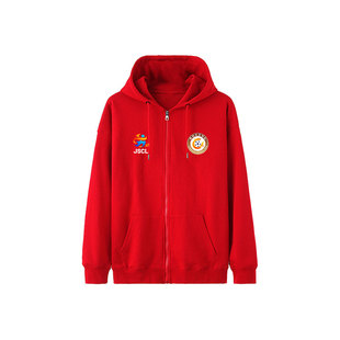 江苏城市足球联赛南通常州淮安无锡队苏超开衫卫衣男女带连帽外套