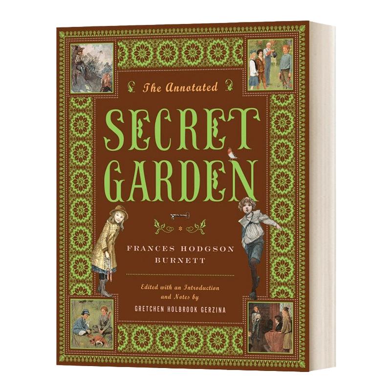 秘密花园 诺顿注释本 英文原版 The Annotated Secret Garden 英国文学选集Norton Anthology English Literature 进口英语书籍