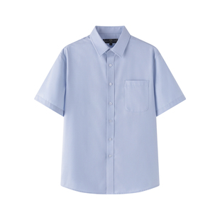 东京岁时记dk休闲蓝色衬衫日系学院风校服百搭短袖衬衣男衬衫套装