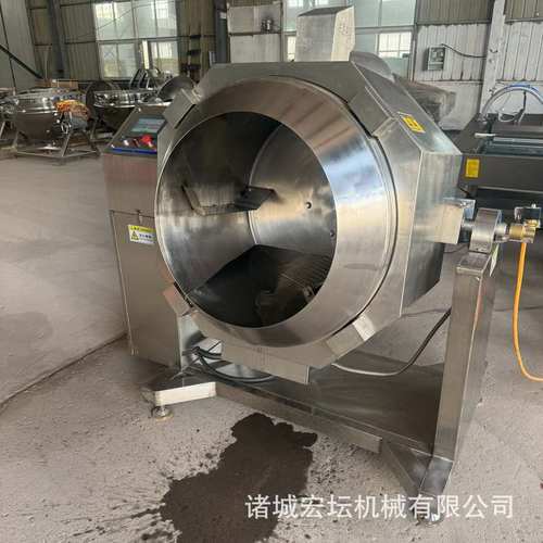 滚筒炒锅 电磁智能炒菜机器 大型米粉炒锅 全自动滚筒炒菜机