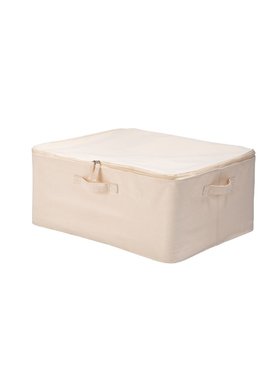 日式布艺纯棉衣服收纳箱可水洗